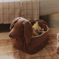 Poppy Dog Basket