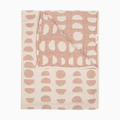 Cotton Muslin Jacquard Blanket