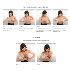 Larken X Nursing + Hands-Free Pumping Bra