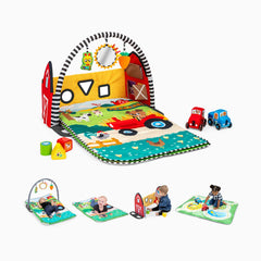 Farm Explorers Busy Barnyard Grow With Me Activity Gym
