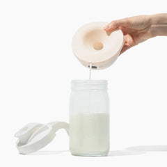 Glass Milk Pitcher