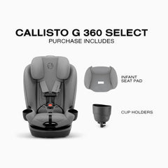 Callisto G 360 Select Rotating All-in-One Convertible Car Seat