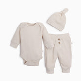 Organic Cotton Waffle 3-Piece Gift Set