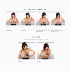 X Nursing + Hands - Free Pumping Bra Bundle (3 pack)