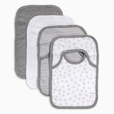 Organic Lap Shoulder Bib (4 Pack)