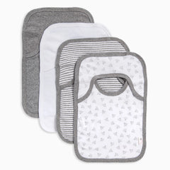 Organic Lap Shoulder Bib (4 Pack)