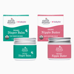 Earth Mama x Babylist Diaper Balm & Nipple Butter Bundle