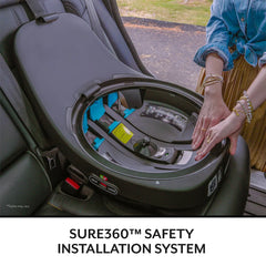 Gold Revolve360 Extend All-in-One Rotational Car Seat with SensorSafe