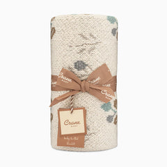 Avery Organic Cotton Knitted Baby Blanket