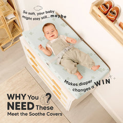 2-Pack Soothe Changing Pad Covers