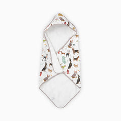 Cotton Muslin & Terry Infant Hooded Towel