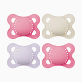 Original Matte Baby Pacifier 0-6 Months (4 Pack)