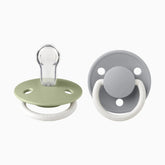 De Lux Glow-in-the-Dark Silicone Pacifier (2 Pack)