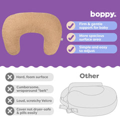 Nursing Pillow with Luxe Fabric Cover