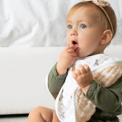 Organic Muslin Burpy Bibs (2 Pack)
