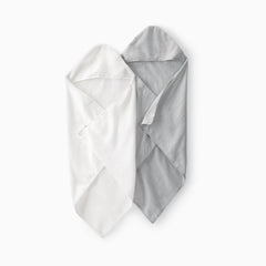 Organic Cotton Terry Hooded Towels (2 Pack)