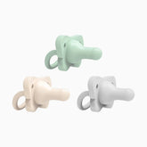 HappyPaci One-Piece Silicone Pacifier (3 Pack)