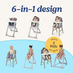 DuoDiner DLX 6-in-1 Highchair