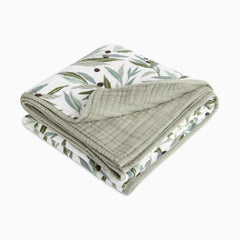 Quilt in 3-Layer GOTS Certified Organic Muslin Cotton