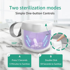 Portable UV Pacifier Sanitizer