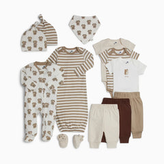 Layette Essentials Organic Cotton 12-Piece Gift Set