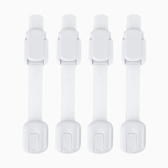 Multi-Purpose Adhesive Child Safety Strap (4-Pack)