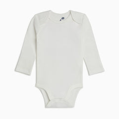 Organic Cotton Long-Sleeve Solid Bodysuits (5 Pack)