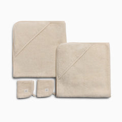 Organic Cotton Towel and Washcloth 4-Piece Set