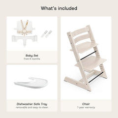Tripp Trapp High Chair² + Tray Bundle