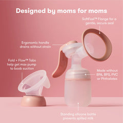 2-in-1 Manual Breast Pump
