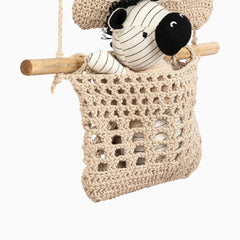 3-Tier Toy Hanging Wall Storage Organizer