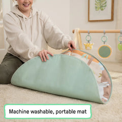Wonder & Wood Wooden Toy Arch & Play Mat