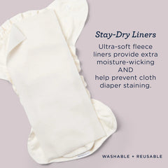 Stay-Dry Cloth Diaper Liners
