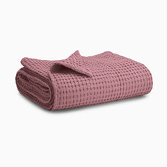 Waffle Weave Baby Blanket