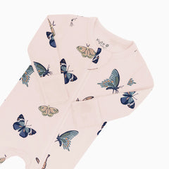 Printed Zipper Footie