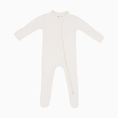 Ribbed Zipper Footie