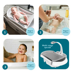 Rain Shower Baby Spa and Tub
