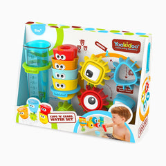 Cups 'N' Gears Water Bath Toy Set