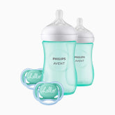 Natural Baby Bottle with Natural Response Nipple Teal Baby Gift Set