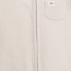Organic Cotton Waffle 2-Way Zip Footie