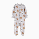 2-Way Zip Cotton Sleep & Play Pajamas