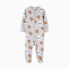 2-Way Zip Cotton Sleep & Play Pajamas