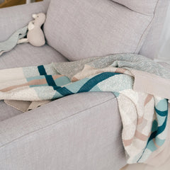 Cotton Knitted Baby Blanket