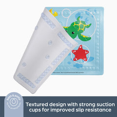 Anti-Slip Bath Mat with Too Hot Indicator