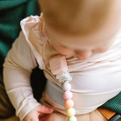 Lolli Gem Silicone Pacifier Clip