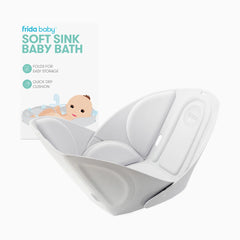 Bath Tub + Soft Sink Insert + Rinse Cup Bundle