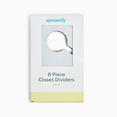 8 Piece Closet Dividers