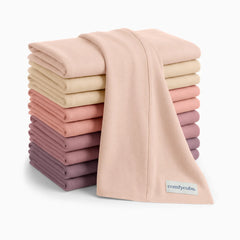 Baby Cotton Burp Cloths (10 Pack)