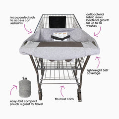 Antibacterial Shopping Cart Cover