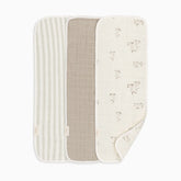 Avery Organic Cotton 3-pc. Burp Cloth Set